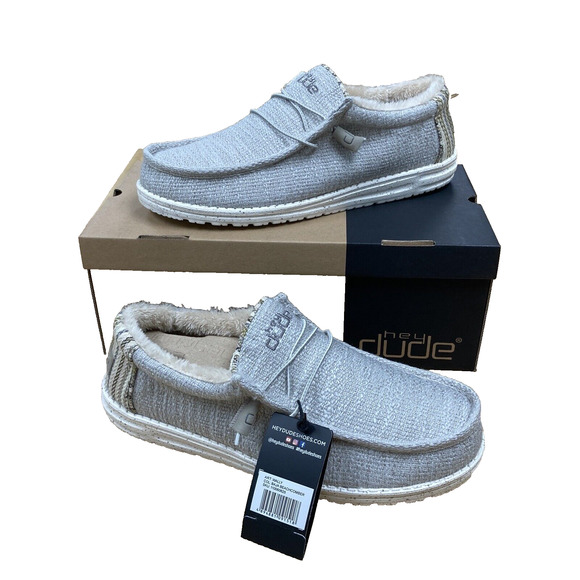 Hey Dude Wally | Men's Shoes | Faux Fur lined | Baja Beachcomber | Size 12 - Picture 2 of 5